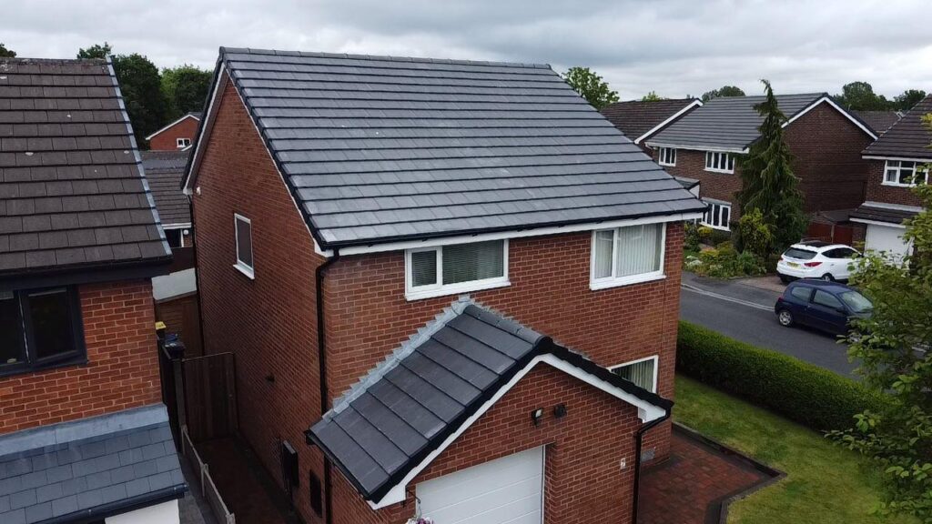 New slate and tile roof in Congleton by Regancy Roofing