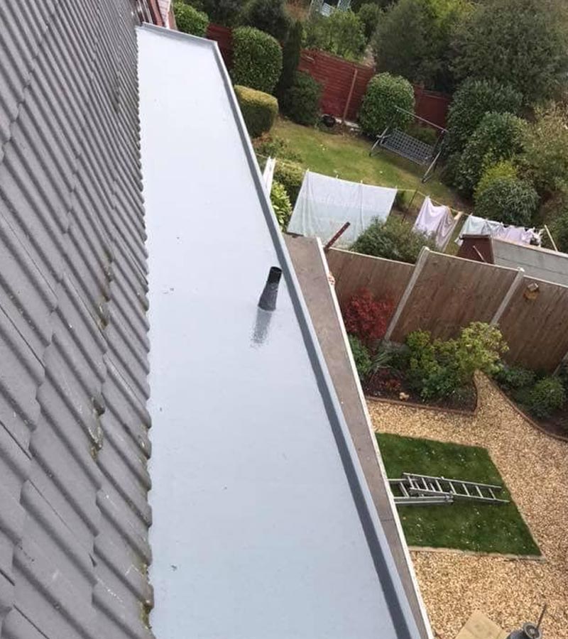 Flat roof replacement in Congleton by Regancy Roofing